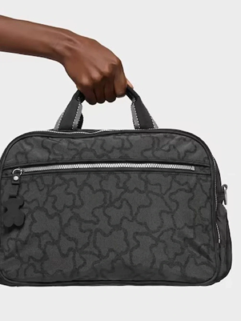 TOUS Kaos Baby / All Purpose Shoulder Bag in Anthracite-Black - Picture 2 of 11